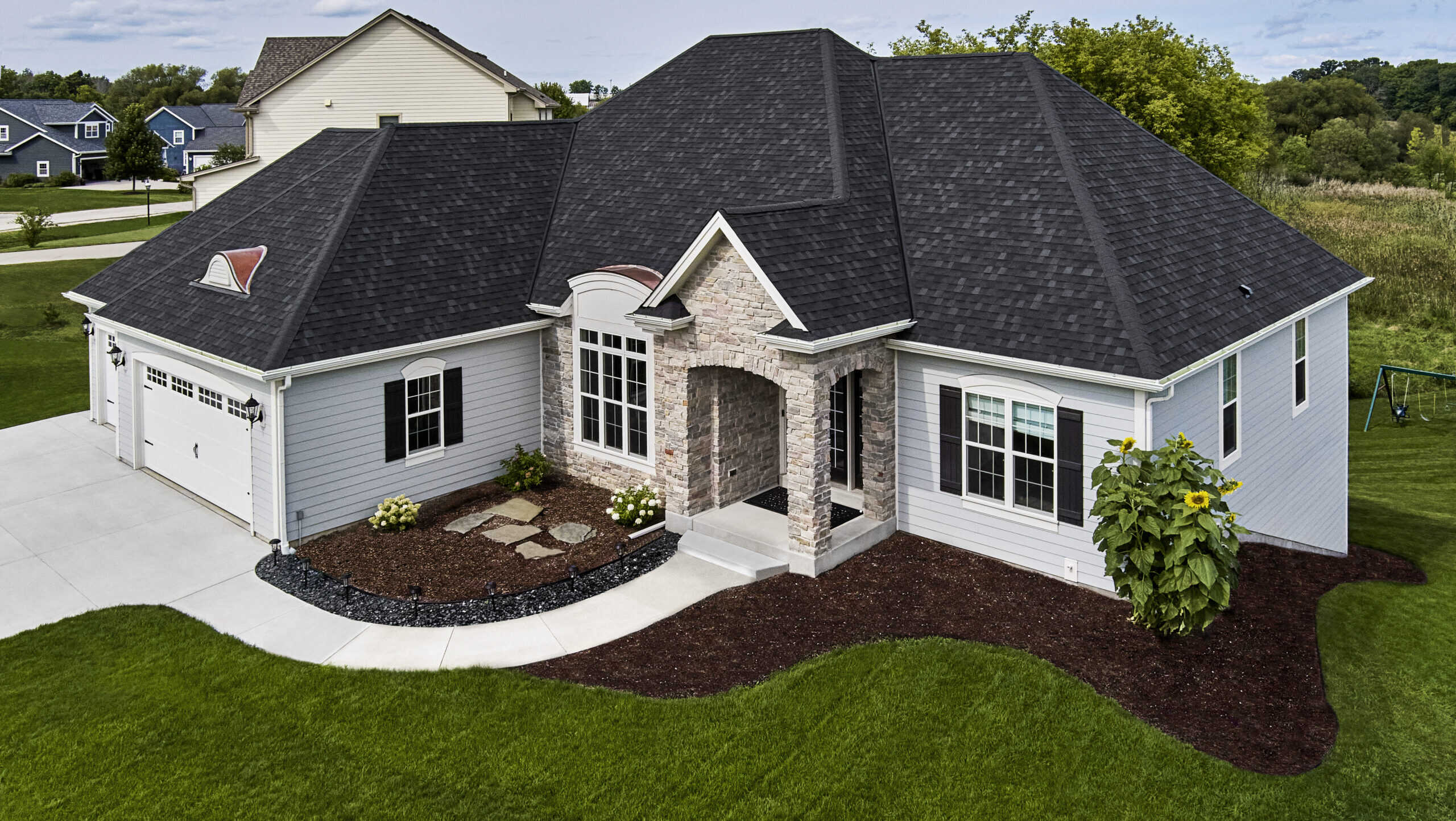 Real Old Timers Roofing completed roof project near Greensboro