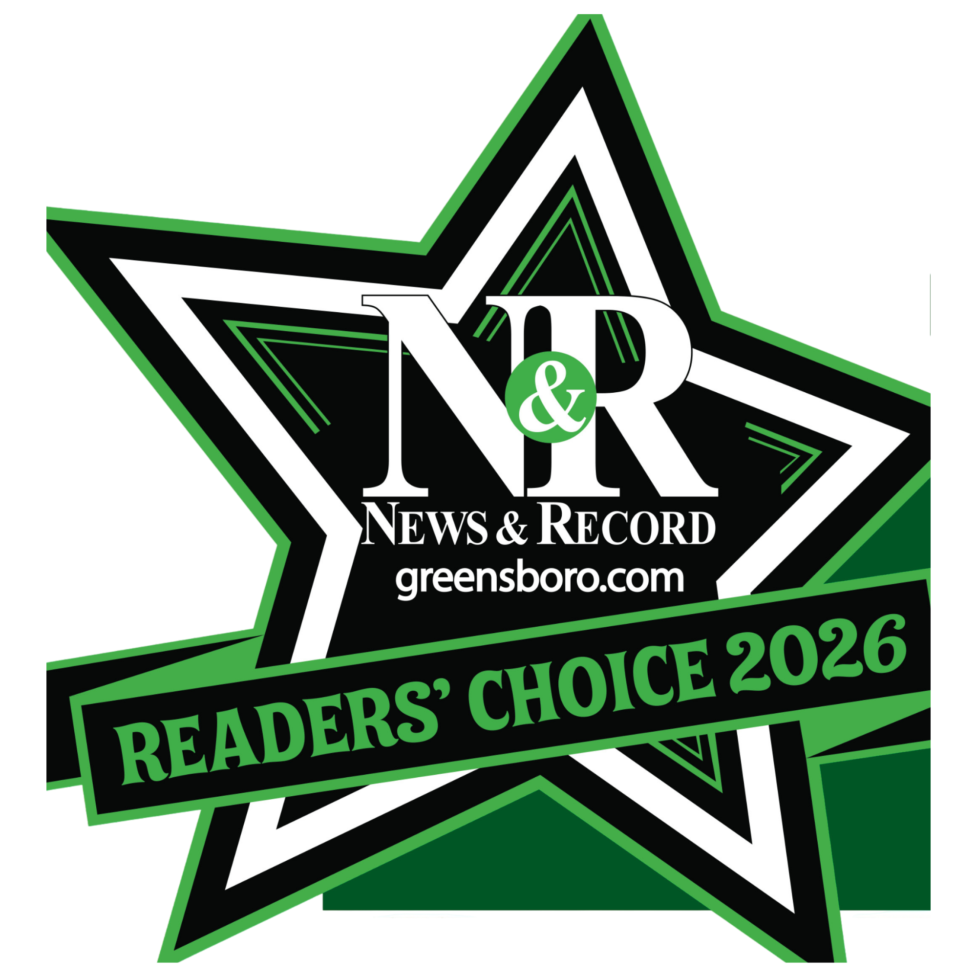 Greensboro News and Record Readers Choice 2026 logo